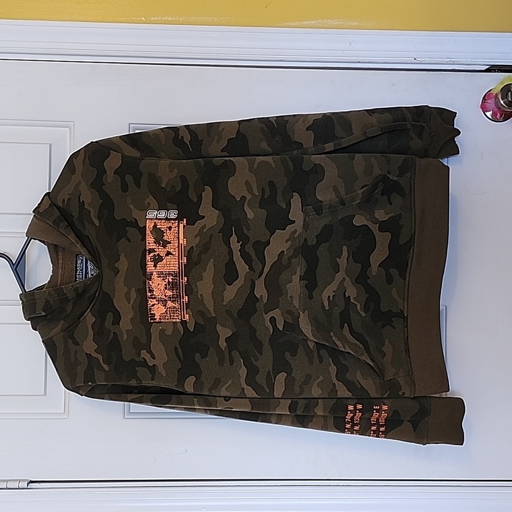 Brooklyn Industries Camo Hoodie